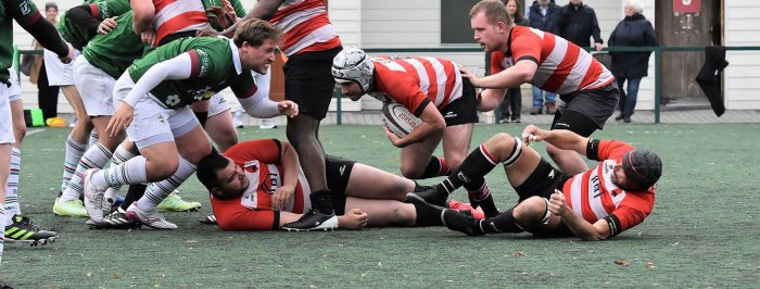 La première de l'équipe 2 du BUC, quatre à la suite pour Soignies et l'ASUB