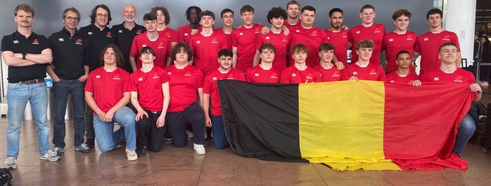 La sélection belge U17 à Lisbonne