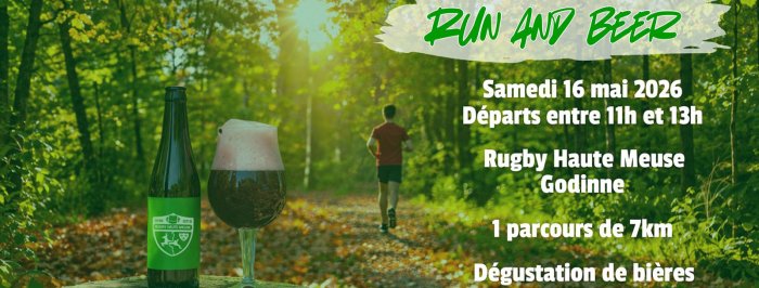 Le RHM Run & Beer revient pour une troisième édition le 16 mai 2026