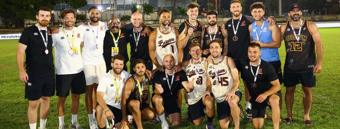 Les Belges en bronze avec la manière