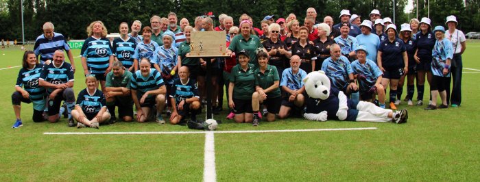Walking Rugby : une soixantaine de joueurs lors d'une première en Belgique réussie