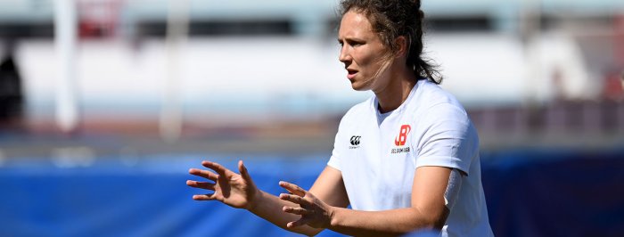 Nele Pien à la première Rugby Europe Women's Coaching Academy
