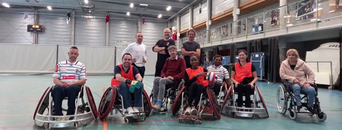 Reprise le 18 septembre pour l'équipe de rugby fauteuil de La Hulpe