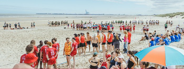 Début des inscriptions au Belgian Beach Rugby de Blankenberge, qui s'ouvrent aux jeunes