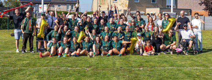 Mechelse Foxes promoveren ongeslagen naar Nationale 2