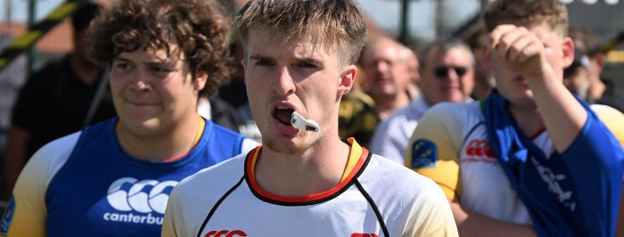 Les Wild Dogs à l'EAAST 7's avec des cadres et des jeunes