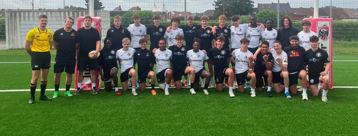 Le groupe U18 à 7 belge prépare son Championnat d'Europe