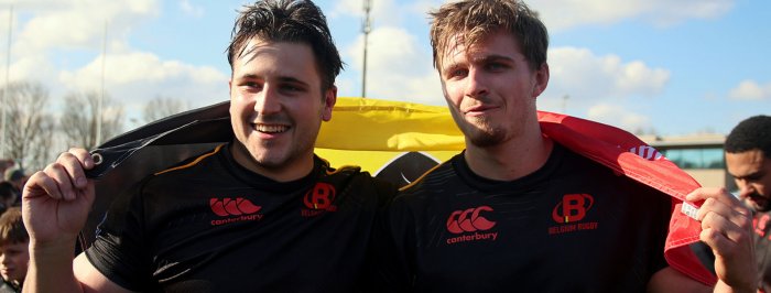 Les internationaux Basile Van Parys et Maurice Fromont à Boitsfort