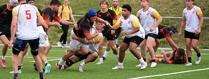 Les U18 et U20 belges en stage, et opposés