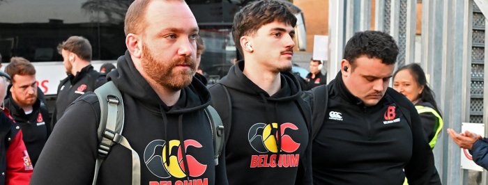Les 29 Diables Noirs pour Belgique - Hong Kong